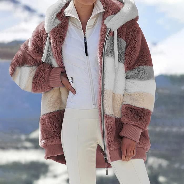 Blouson avec capuche femme shop