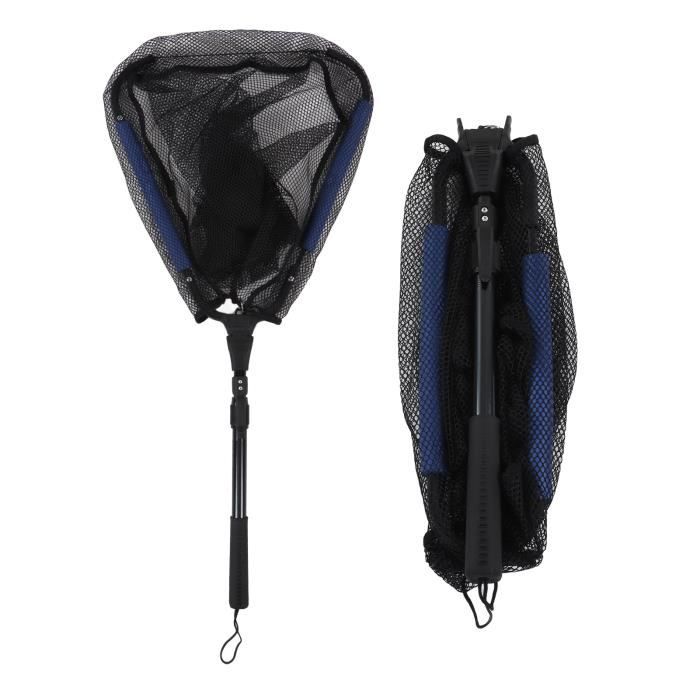 Filet De Pêche 50 M X 1,5 M – 3 Couches – Nylon – Maillage 3 Doigts Ou 4 Doigts – Avec Flotteurs – Pour Pêche En Mer Et Rivière