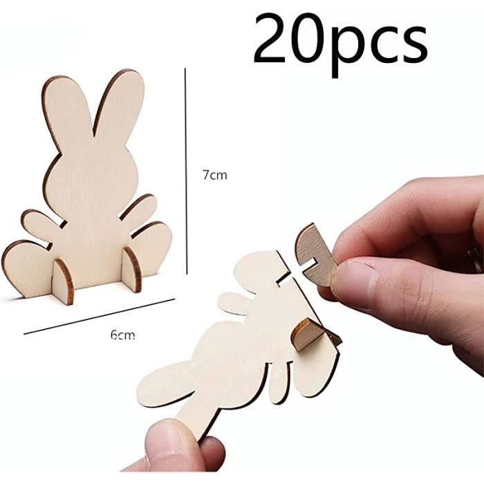 CANCJ – 8 Lapins à Remonter Avec Carottes – Jouets De Pâques – ABS – Cadeaux Pour Enfants