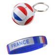 Montre Enfant equipe de France les bleus plus bracelet Mbappé Griezmann et porte-clé coupe du monde-2