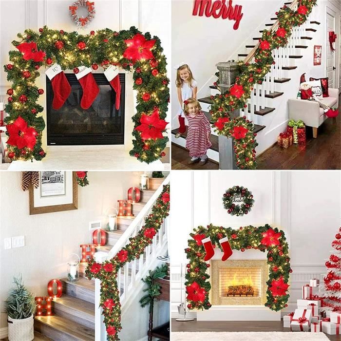 Déco du jardin à Noël : nos idées pour l'extérieur  Christmas stairs  decorations, Christmas garden, Christmas stairs