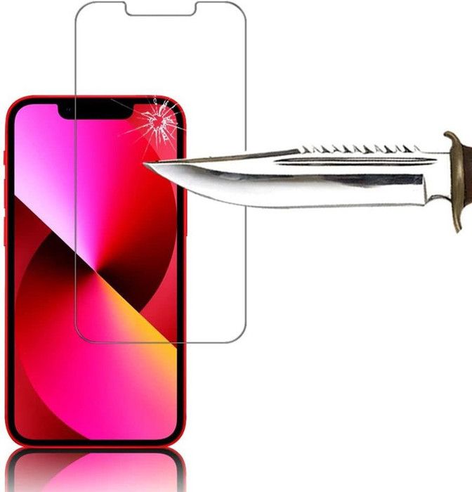 Lot De 2 Verres Trempés HQ-CLOUD Pour IPhone 14/13/13 Pro (6,1”) – Dureté 9H, Anti-rayures, épaisseur 0,3 Mm