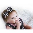Poupée Bébé Reborn en Silicone NPKCOLLECTION Victoria - Jouet Réaliste pour Enfant - Marque OLALI - 55cm - Rose-3