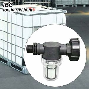 Robinet Cuve 1000L 1-2 S60X6 IBC- Extension Intégrée, Bouchon Robuste, Raccord Facile et
