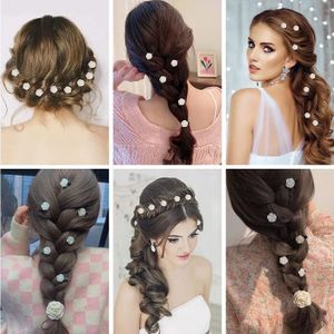 Lot De 6 Barrettes à Cheveux En Alliage - 9 Cm - 6 Couleurs - Pour Mariage, Soirée, Cadeau