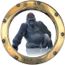 Sticker Trompe l oeil Hublot 30x30cm Ref H309