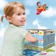 Lisciani Jeux EDUCATIFS – Montessori Plus Le Loto Tactile des Animaux – FR72460, Blanc-0