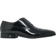 Chaussures Homme - VERSACE COLLECTION - Oxford en cuir noir-0