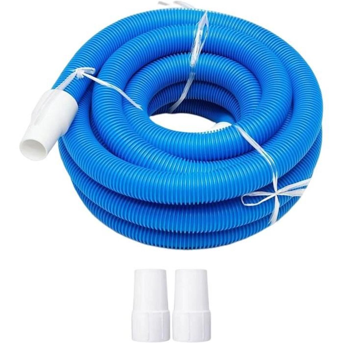 Tuyau d'aspiration de piscine au sol connecteur enroulé en spirale