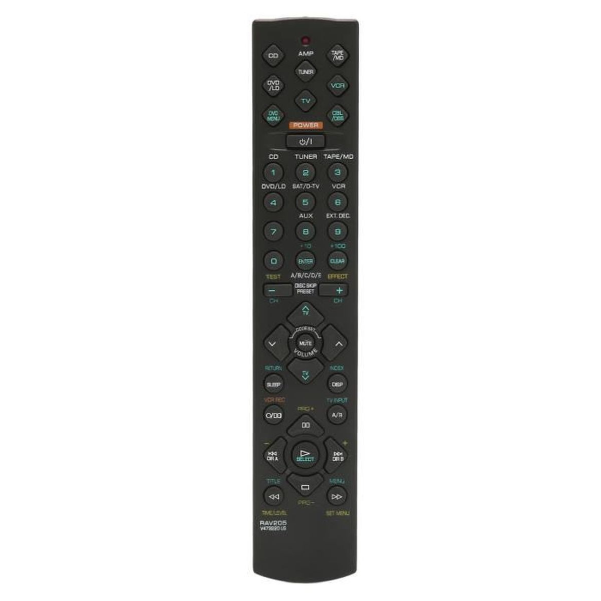 Télécommande Programmable Home Cinéma - NEC - Écran Tactile - Gris