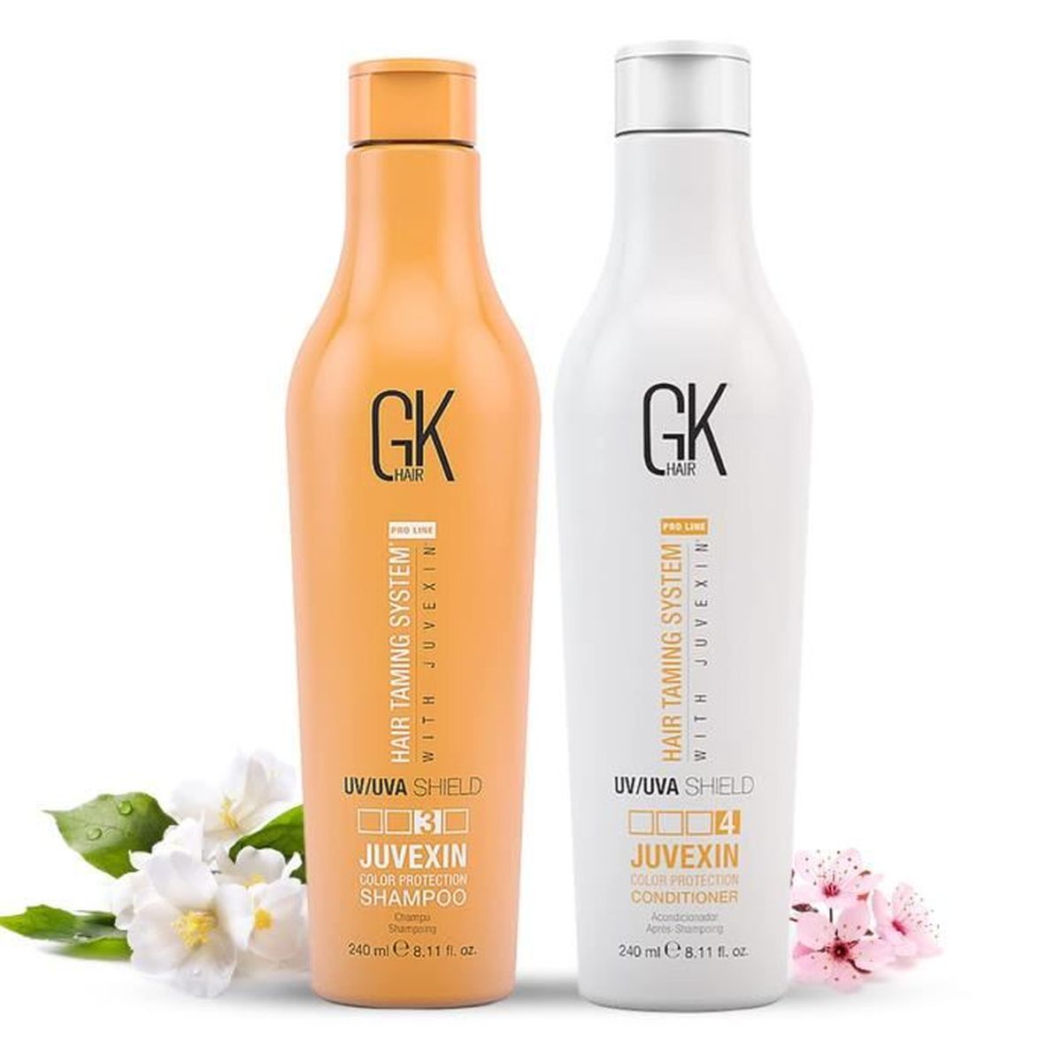 GK HAIR Global Keratin Colored Shield Shampooing et après-shampooing (8 ...