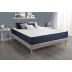 ACTISOM Ensemble matelas ACTIFLEX LIFE 200x200 Ressorts ensachés et Mémoire de forme 5zones de confort + som