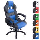 Fauteuil de bureau Gaming - CLP - Pedro XL - Similicuir Noir/Bleu - Réglable en hauteur - 180 kg