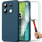 Coque - E.F.CONNECTION - Pour Xiaomi Redmi Note 13 Pro 5G - Silicone TPU - Antichoc - Ultra fin - Bleu Marine