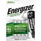 Piles Rechargeables AAA 700 Energizer Pré-Chargé Blister de 4