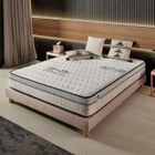 Matelas Mémoire de forme NATURALEX - Visco-Carbone 160x200 cm - 7 Zones - Épais 30 cm