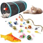Jouets pour Chat - YANGBAGA - 23pcs - Poisson, Souris, Sisal - Cadeau parfait pour chats