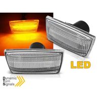 Paire clignotant repetiteur Opel Astra H / Corsa D / Insignia / Zafira Led Blanc