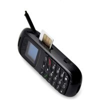 MiRUSI GSM Bluetooth Mini Téléphones Mobiles Combiné Bluetooth Téléphone Écouteur Dialer Support Nano Carte SIM BM70 Blanc