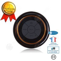 INN® Etanche sans fil Bluetooth Enceinte aspiration Haut-parleur sans fil- noir et orange