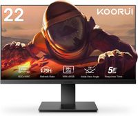 Écran PC gaming - KOORUI 22N1 - 22’’ Full HD (1920 x 1080) - VA - 75Hz - 5ms - 1x HDMI 1.4, 1x DisplayPort