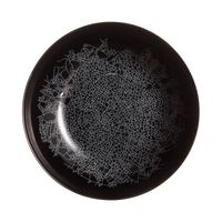 Assiette creuse noire 20 cm Zoe - Luminarc 42 Noir