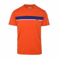 T-shirt homme Avellino Sportswear - KAPPA - coupe droite - manches courtes - orange