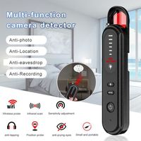 Detecteur de Camera Micro Espion, Bug Détecteur RF Sans Fil, Détecteur de Caméra Cachée Anti-Espion GSM/3G/4G GPS Tracker Scanner 