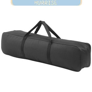 Étui Rigide De Transport Pour Canne à Pêche En EVA - Coque Noire Avec Poignée Et Zip - 41x26x9,5cm