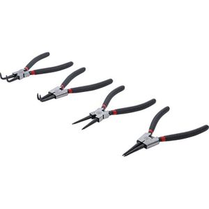 Pinces circlips 400 mm avec mécanisme verrouillage intérieur extérieur 2 pièces 