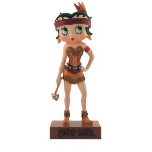 FIGURINE - PERSONNAGE Figurine Betty Boop Indienne - Collection N 53
