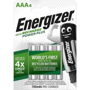 PILES Piles Rechargeables AAA 700 Energizer Pré-Chargé B
