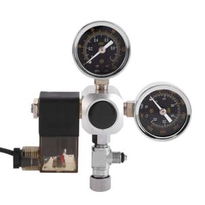 Pssopp Aquarium Valve De Régulation De CO2 Vannes De Dosage De CO2 pour Fish Tank Régulateur Réglable De Dioxyde De Carbone Valve De Contrôle De Flux d/'air
