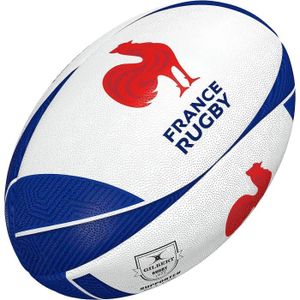 BALLON DE RUGBY GILBERT Ballon de rugby taille 5 supporter FRANCE