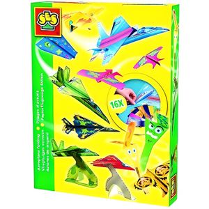 JEU DE ORIGAMI Origami - Papier à plier : Avions - SES CREATIVE - Set de création d'avions - Pour enfants à partir de 5 ans