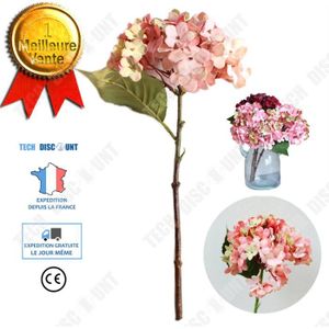 FLEUR ARTIFICIELLE TD® hortensia artificiel rose seche deco decoratio
