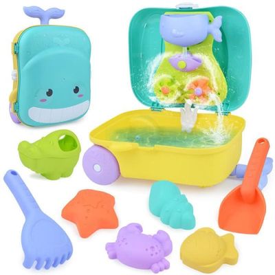 Ensemble de Jouets de Plage en Sable 8 Pièces (Animaux Marins Ensemble de Jouets de Plage en Sable 8 Pièces (Animaux Marins