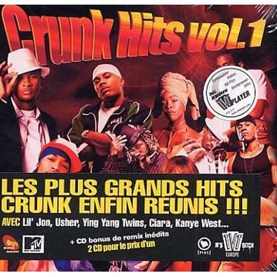CRUNK HITS VOL. 01 CD cd rap hip hop Cdiscount Musique