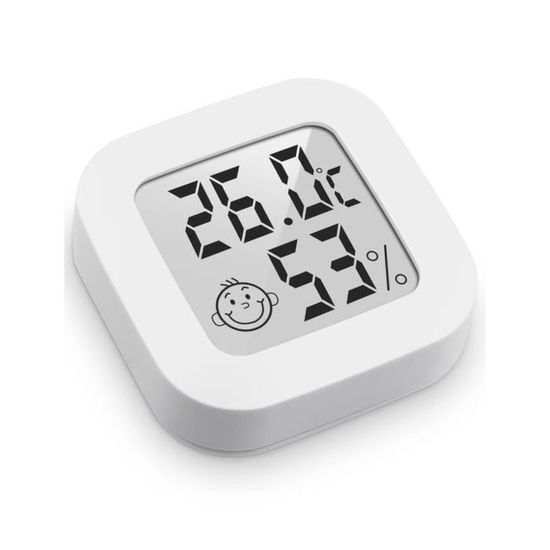 Thermomètre Hygromètre Intérieur Digital à Haute Précision, Moniteur De Temperature Et Humidimetre Thermo Hygrometre Indicateur Du Niveau De Confort 95929371