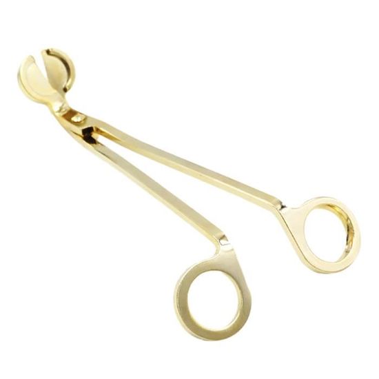 Kit 3 Outils Pour Bougies OFKPO - Coupe-Mèche, Éteignoir Et Cuillère En Inox - Pour Entretien Bougies Et Décoration