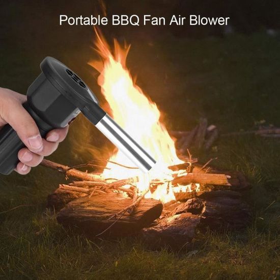 Souffleur à Main Pour Barbecue - Ventilateur Manuel Sans Pile, Allumage Facile Du Feu De Charbon