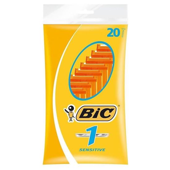 Lot De 3 Pochettes BIC METAL - Chaque Pochette Contient 5 Rasoirs 1 Lame Pour Barbe Difficile, Neuf