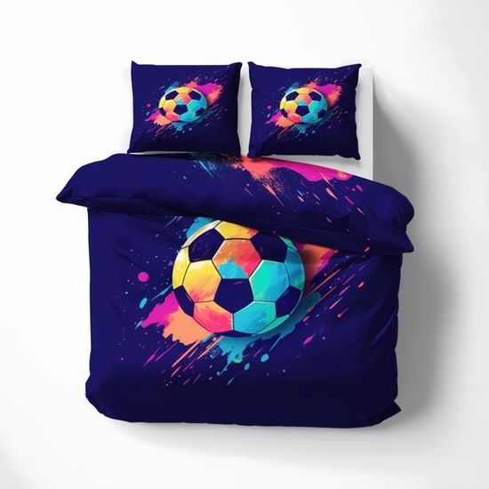 Housse De Couette 240 X 260 Foot, Parure De Lit 2 Personnes, Motif