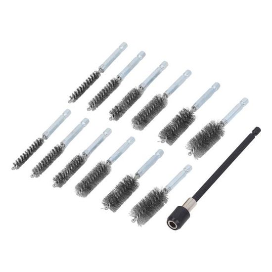 Tige Metal SUOXU Lot De 3 Brosses De Nettoyage En Profondeur Pour Salle De Bain, Toilettes, Cuisine Brosse Metallique