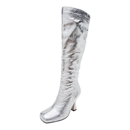 Bottes Femme Johnston & Murphy 'Denise' - Noires, Pointure 9, Zippées Genou, Neuves Avec Boîte