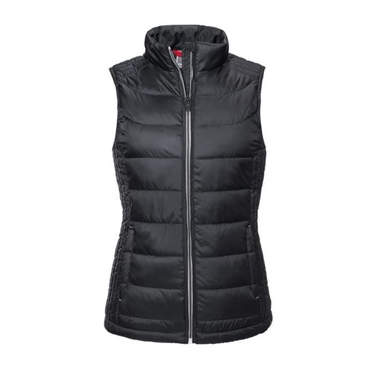Icebreaker Merino GT Softshell Women's Size M Full Zip Vest Pockets Blue Gray