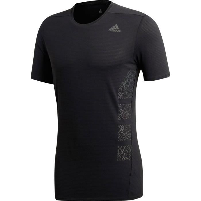 ADIDAS T-shirt de running Supernova - Homme - Noir