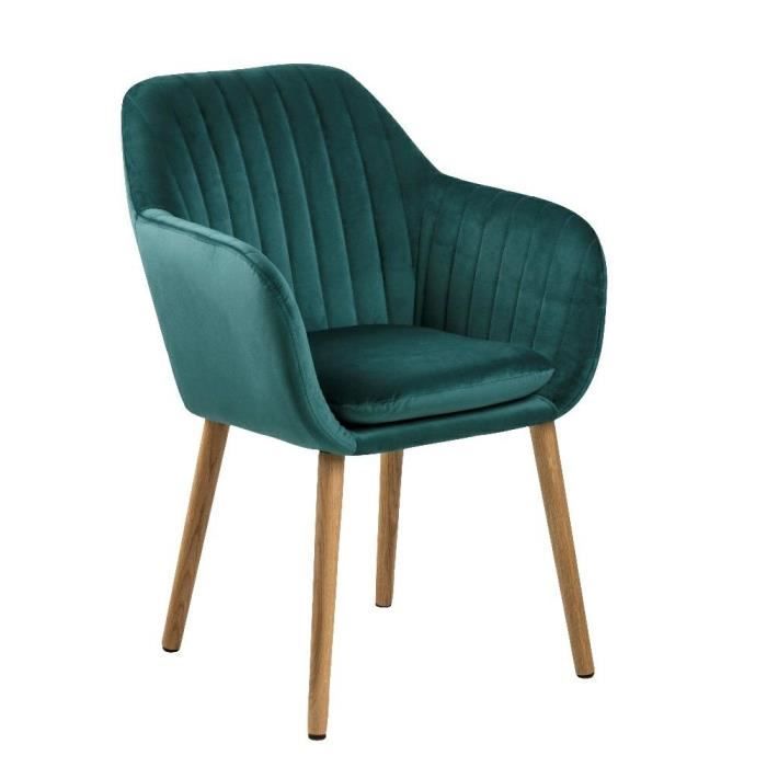 Emilia Velvet chair vert
