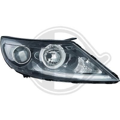 6522981 Feu phare gauche ( cote conducteur ) pour KIA Sportage de 2014 a 2015 Look Origine