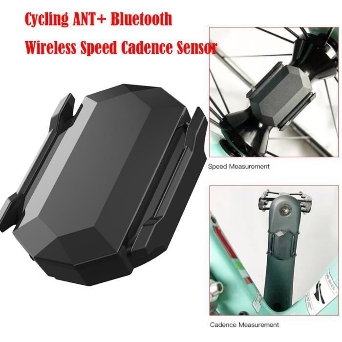 Capteur De Cadence Vitesse Sans Fil Bluetooth Ant + Pour Vélo Garmin Bryton Gps LLZ80912723